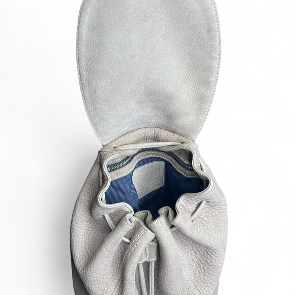 Coach Vintage Sonoma Nubuc Backpack 4938 Sand Khaki Tan Made in Italy 1996 - Picture 5 of 10